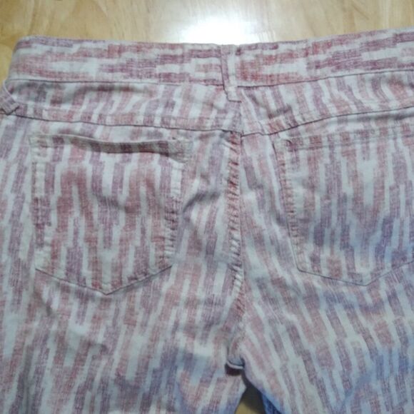 Free People Geometric Pattern Denim Jeans - Picture 7 of 10